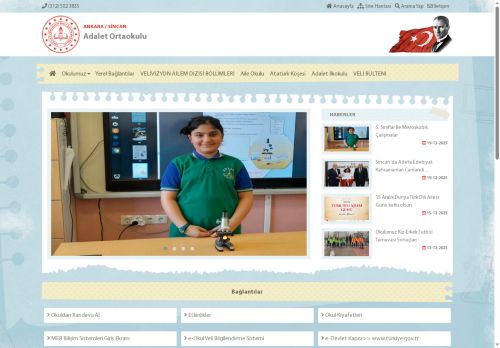 Mavi Yeşil e-dergimiz yayında - Adalet Ortaokulu