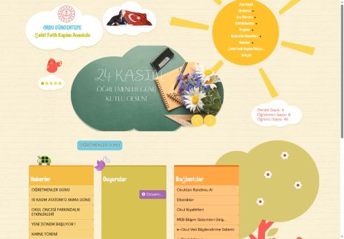 Mavi YeÃ?Å¸il Okul Etiketi Projesi - Ã??ehit Fatih Kaplan Anaokulu