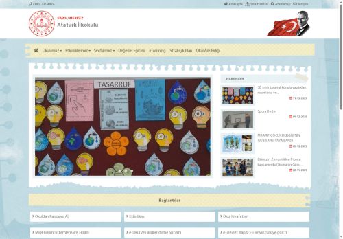 “Enerji Dostu Mavi Yeşil Okul Projesi” Dergimiz Yayında! - Atatürk İlkokulu