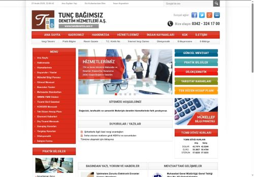 TUNÇ BAĞIMSIZ DENETİM HİZMETLERİ AŞ.