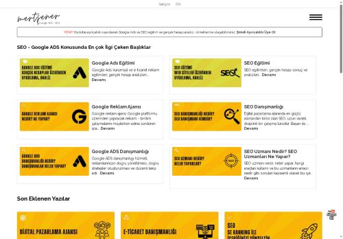 Mert Şener - Google Ads ve SEO