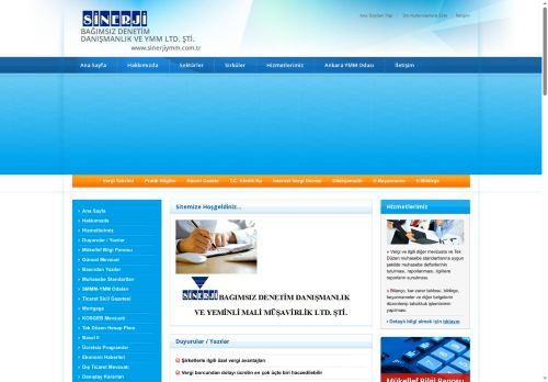 SİNERJİ BAĞIMSIZ DENETİM DANIŞMANLIK VE YMM LTD. ŞTİ.