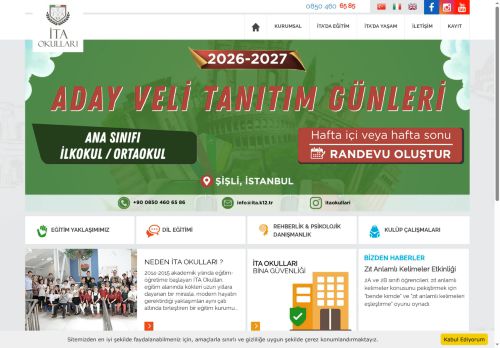 İTA OKULLARI - Ana Sınıfı'ndan İtalya'daki Üniversiteye Uzanan Yolculuk