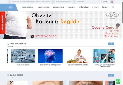 Avrasya Hospital – Şifa Kapısı