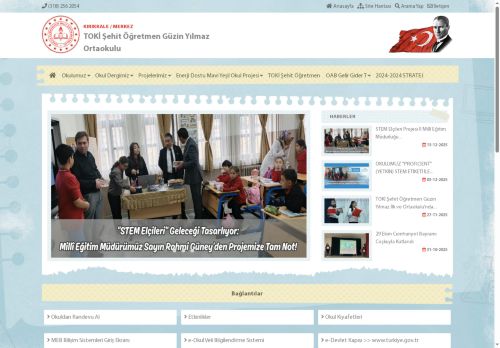 TOKİ Şehit Öğretmen Güzin Yılmaz Ortaokulu - Çevre Dostu Uygulama Çalışmalarımız