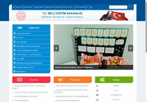 ENERJİ DOSTU MAVİ YEŞİL OKUL PROJESİ BİLGİLENDİRME BROŞÜRÜMÜZ HAZIR - Atatürk Ortaokulu