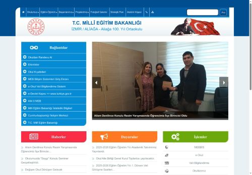 Proje Çalışmalarımız Tüm Hızıyla Devam Ediyor - Aliağa 100. Yıl Ortaokulu