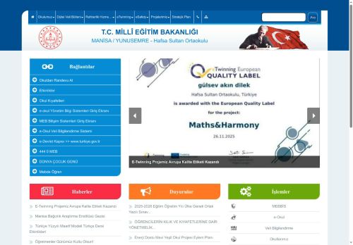 Mavi Yeşil Okul Projesi - Hafsa Sultan Ortaokulu