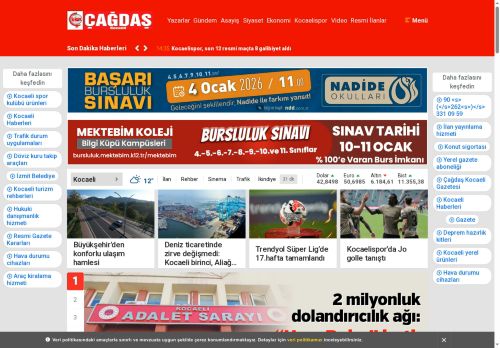 Çağdaş Kocaeli - Son Dakika Kocaeli Haberleri