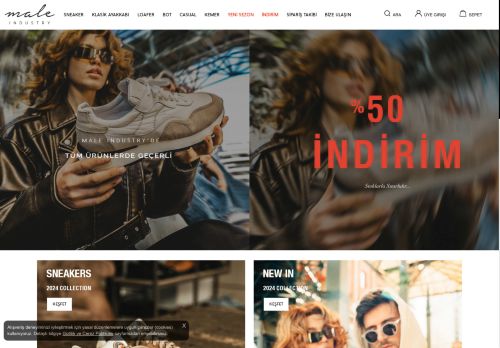 Erkek Ayakkabı, Sneaker, Loafer, Klasik | Male Industry Online Shop