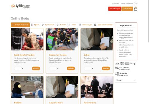 Bağışçı / Sponsor Hesabı | İyilikhane Çocuk Derneği