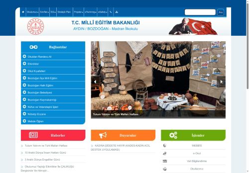 Öğrencilerimizin Hazırladığı “Mavi Yeşil “ Video - Madran İlkokulu