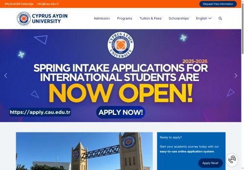 CYPRUS AYDIN UNIVERSITY - Study in North Cyprus