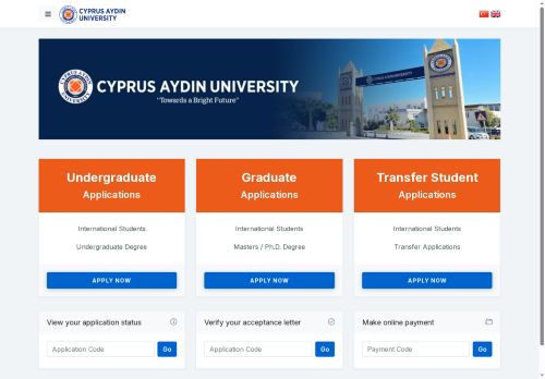 Lisansüstü Eğitim Başvurusu