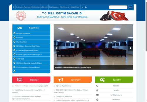 Çevre Okuryazarı Yetiştirme Projesi - Şehit Sinan Acar Ortaokulu
