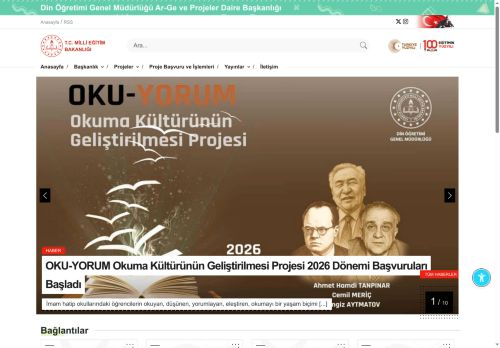MEB Din Öğretimi Genel Müdürlüğü Ar-Ge ve Projeler Daire Başkanlığı