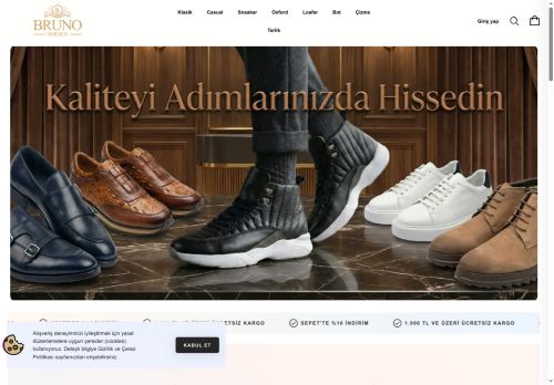 Bruno Shoes – Kaliteyi Adımlarınızda Hissedin