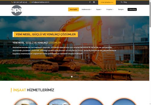 APA MAKİNA SAN. VE TIC. LTD. Å