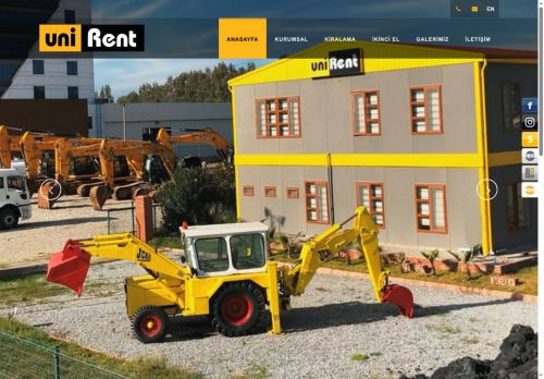 Unirent İş Makinaları 2.El Satış ve Kiralama San. Tic. A.Ş