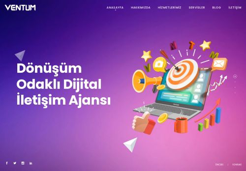 Ventum – Dönüşüm Odaklı Dijital İletişim Ajansı