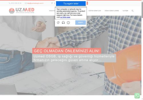 Arnavutköy OSGB Firması | İş Sağlığı ve Güvenliği