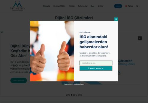 Anasayfa - Artımetrik Bilişim