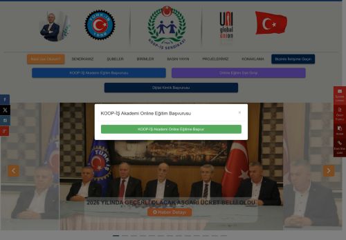 Koop-İş Sendikası | Anasayfa