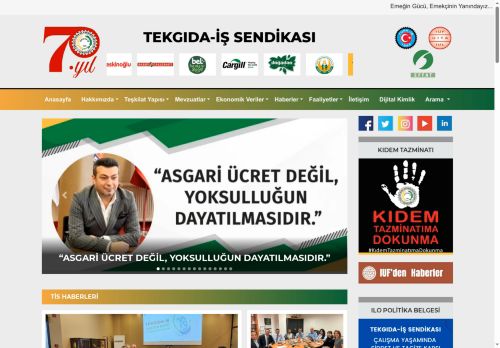 TEKGIDA-İŞ SENDİKASI / Emeğin Gücü - Emekçinin Evidir