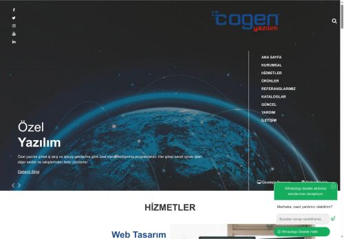 Ankara Web Tasarım | Ankara Özel Yazılım | Ankara E-ticaret | Cogen® Yazılım