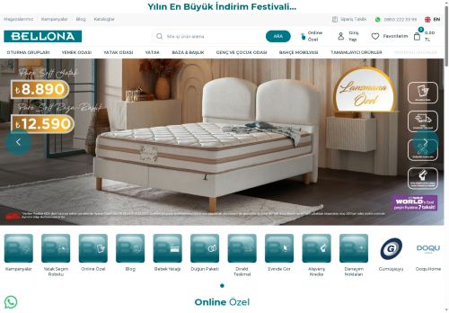 Bellona Mobilya | Ayrıcalıklı Yaşam Alanları
