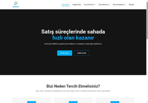 Ana Sayfa - Polaris Yazılım Çözümleri ve Danışmanlık Hizmetleri Ltd Şti