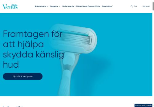 Utforska rakhyvlar och rakprodukter för kvinnor | Gillette Venus SV