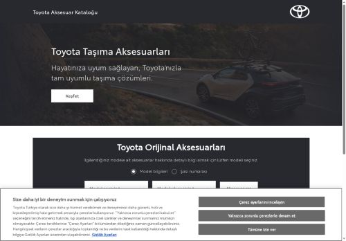 Toyota Aksesuar Kataloğu - Aksesuarlar
