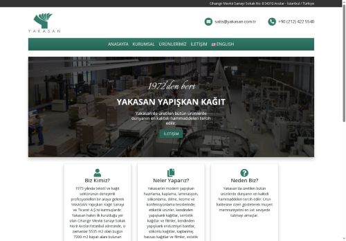 Yakasan Yapışkan Kağıt – Dünyanın en kaliteli hammaddeleri tercih edilir.