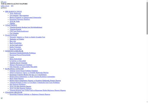 Tofaş - 2020 Faaliyet Raporu