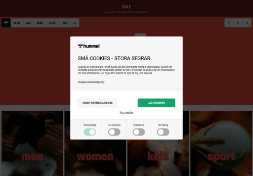 Officiell hummel webbbutik | Handla sportkläder på hummelsport.se