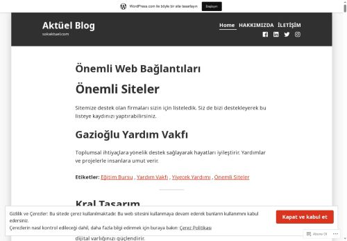 Aktüel Blog – sokaktuel.com