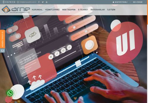 Arne Web Tasarım Firması - Kartal web tasarım