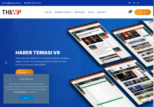 theWP – Responsive Haber Teması V8