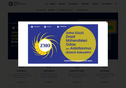 TMMOB ZÃÂ°RAAT MÃÂHENDÃÂ°SLERÃÂ° ODASI