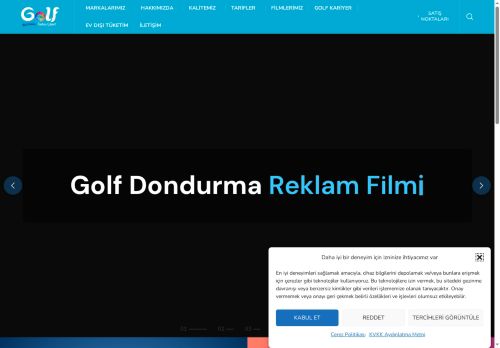 Golf Dondurma | Kalitenin Tadını Çıkar