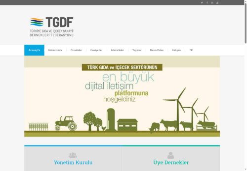 TGDF – Türkiye Gıda ve İçecek Sanayii Dernekleri Federasyonu