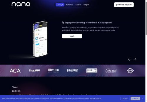 Anasayfa | Nano Yazılım Geliştirme | Balıkesir