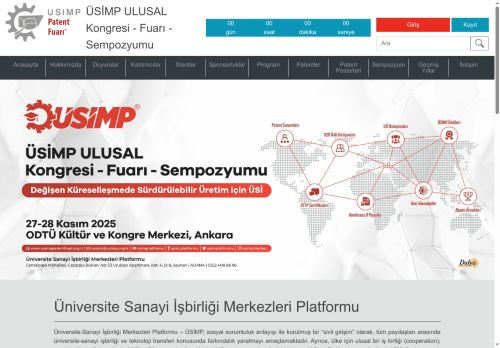 ÜSİMP Ulusal Patent Fuarı ve Kongresi