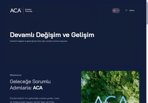 Anasayfa | ACA Group | İnşaat, Yazılım, Teknoloji ve İleri Mühendislik