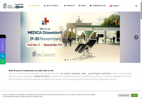 Üzümcü Hastane Ekipmanları | Ameliyat Masası – Medikal Lambalar