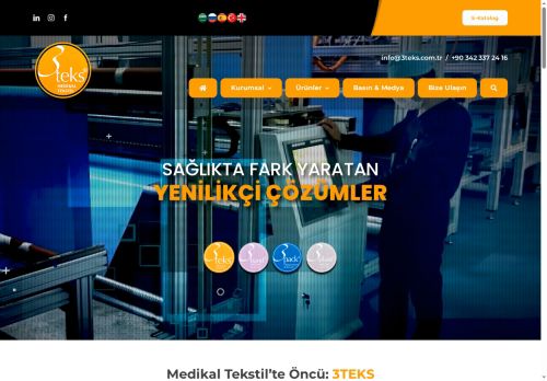 3Teks Medical Textile - Pioneer in Medical Textile