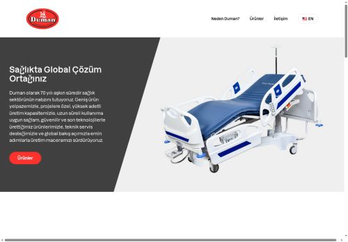 Ana Sayfa • Duman Hastane Mobilyaları