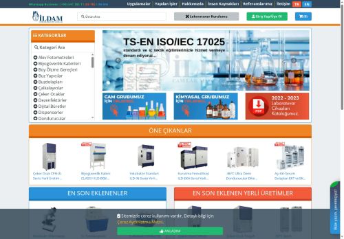 İldam Cam Laboratuvar Cihazları, Camları, Sarf Malz. ve Lab. Kurulumu