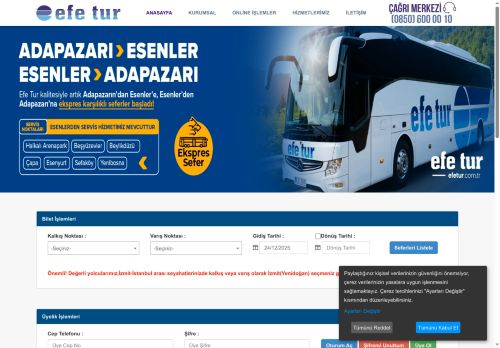 Efetur > Kocaeli - ?stanbul - Harem